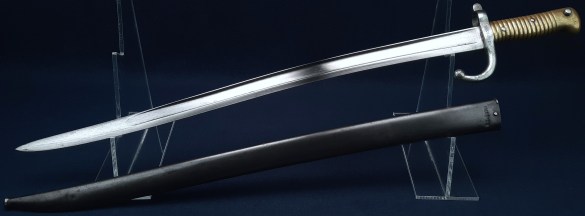 French M1866 Chassepot Bayonet by St Etienne, 1871 - 5